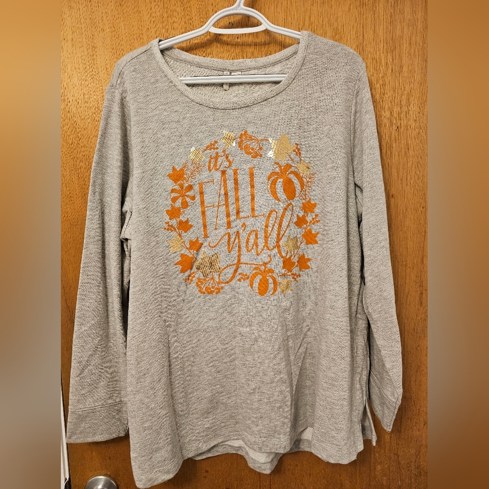 NWOT Sz 18/20 Longsleeve Fall Top